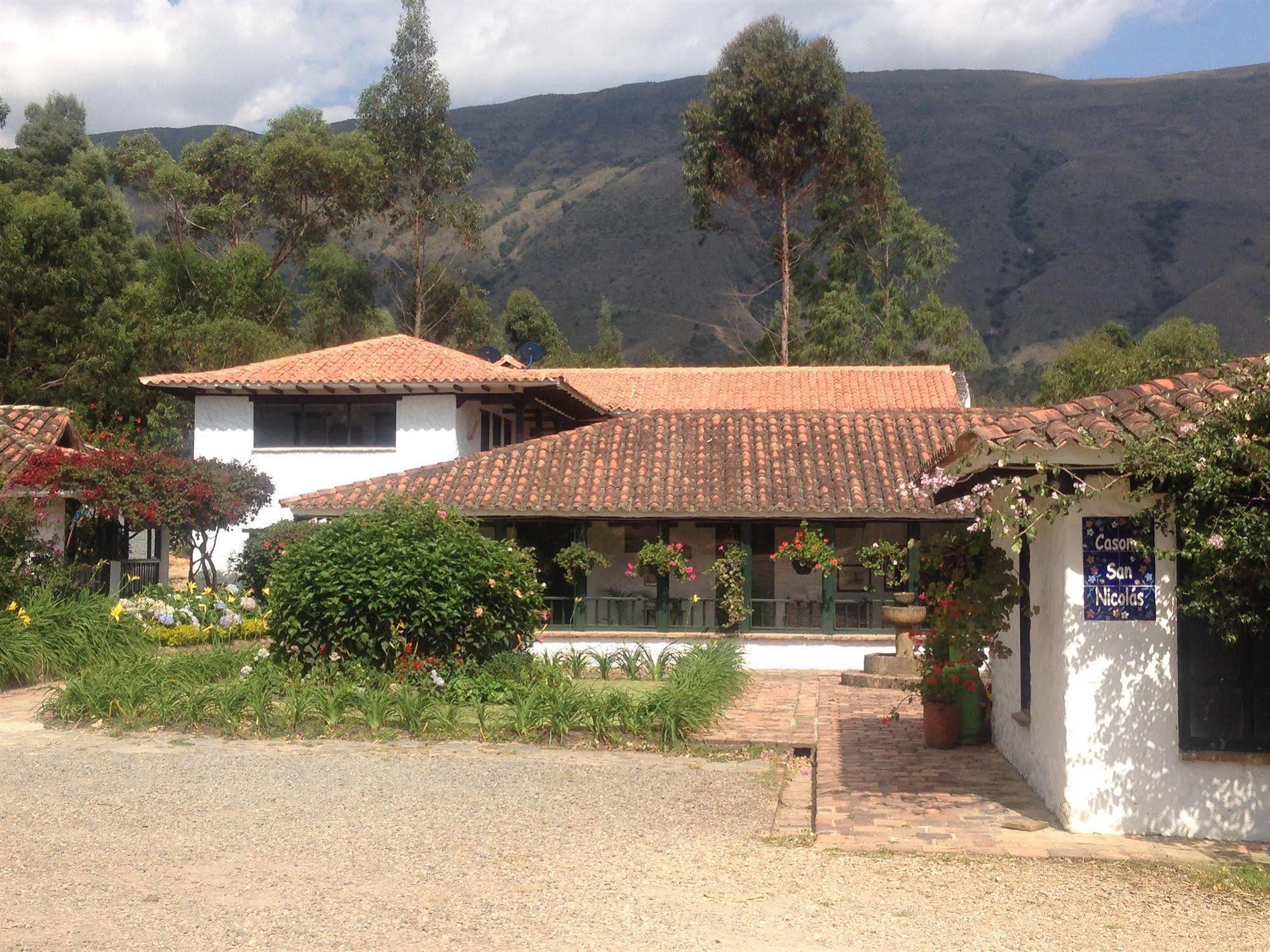 Casa San Nicolas Villa de Leyva Ngoại thất bức ảnh
